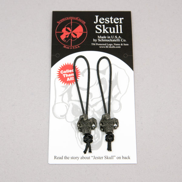 Jester Mini Zipper Pull - Set of 2
