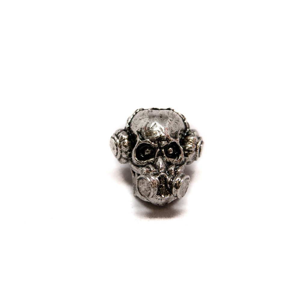 Brous Gas Mask Skull Bead, No Logo