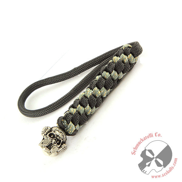 Brous Gas Mask Skull Lanyard