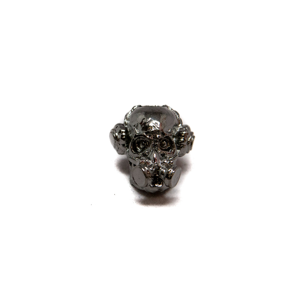 Brous Gas Mask Skull Bead, No Logo