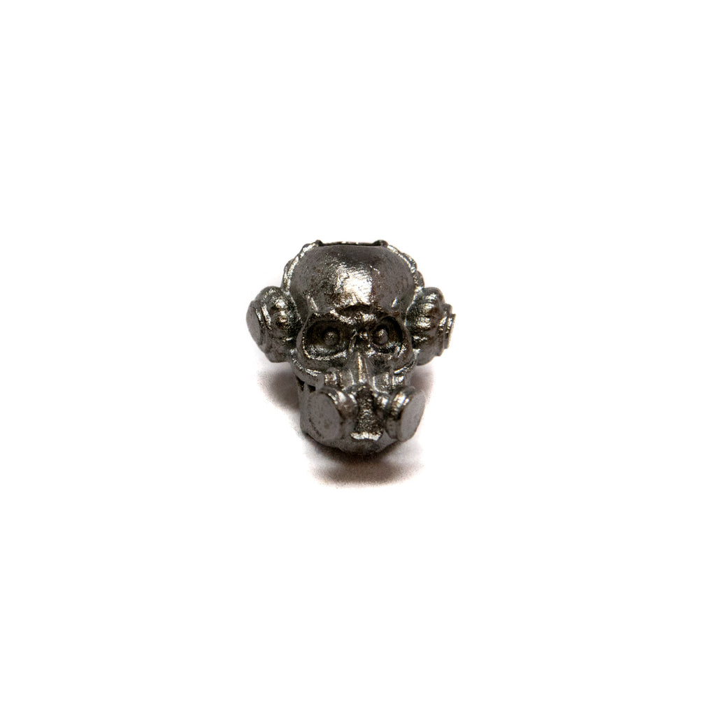 Brous Gas Mask Skull Bead, No Logo