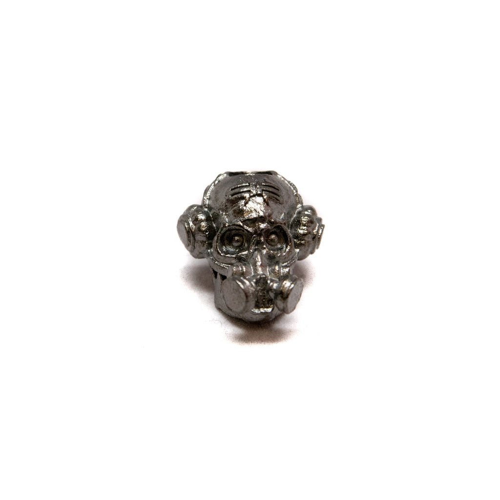 Brous Gas Mask Skull Bead