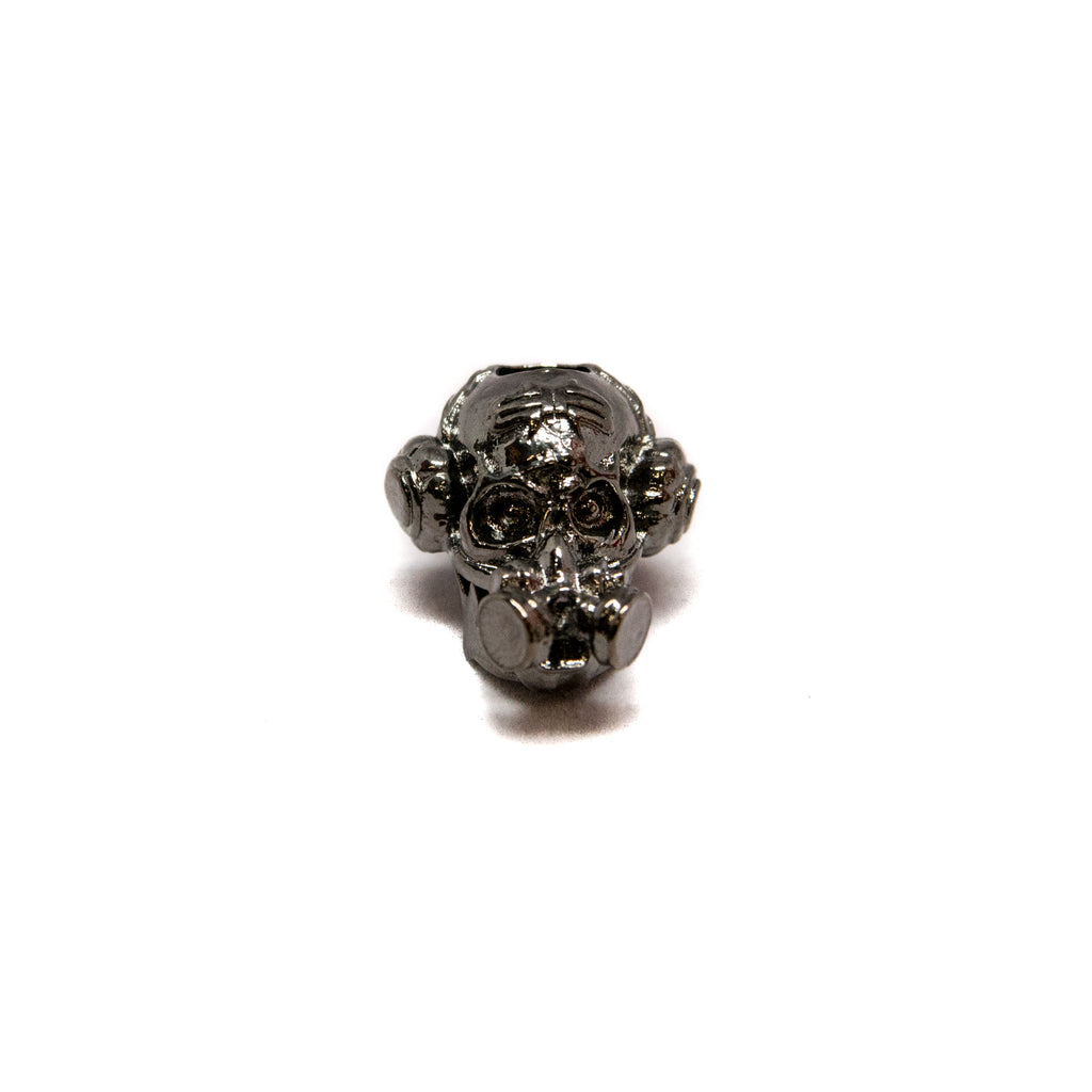 Brous Gas Mask Skull Bead