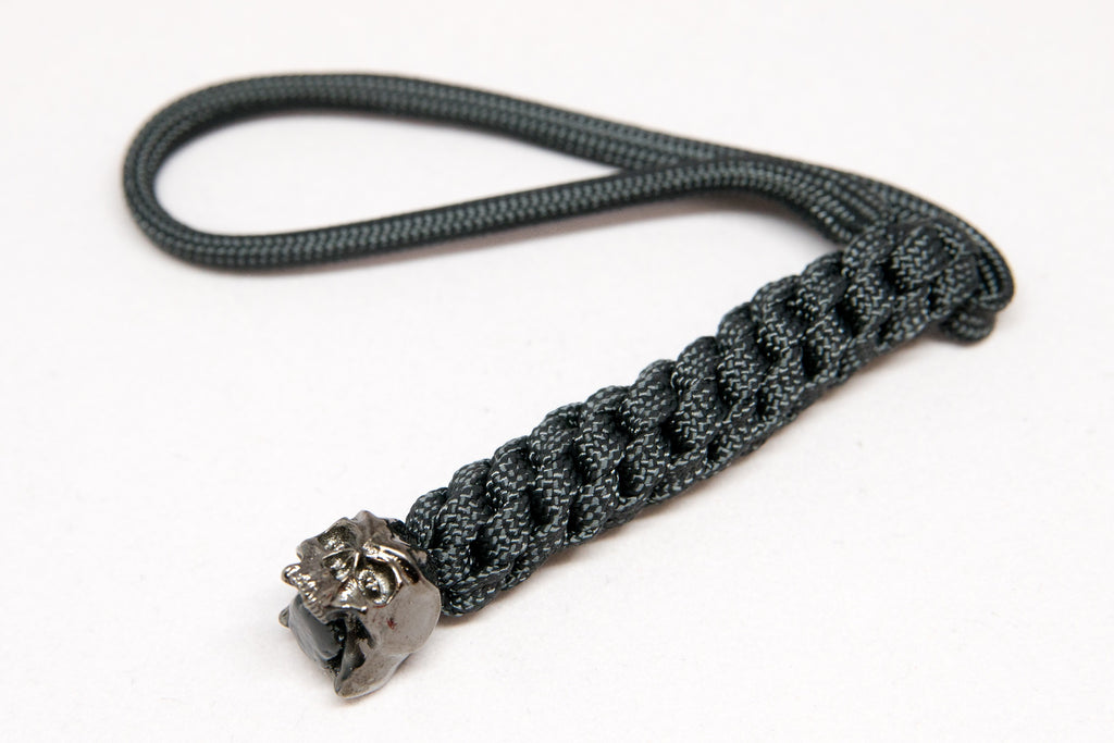 Cyber Lanyard Hematite - Closeout