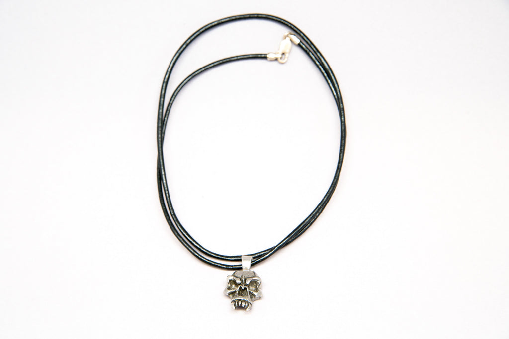 Fang Necklace Pewter - Closeout