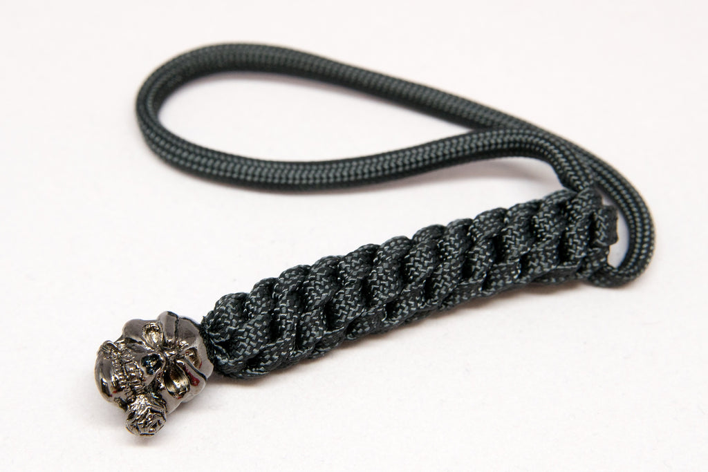 Rose Lanyard Hematite - Closeout