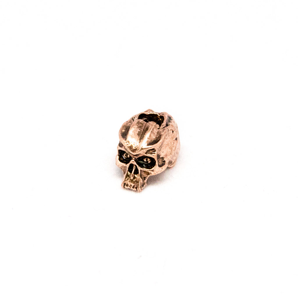 Cyber Mini Skull Bead (1/8" Hole) - 3 Per Package