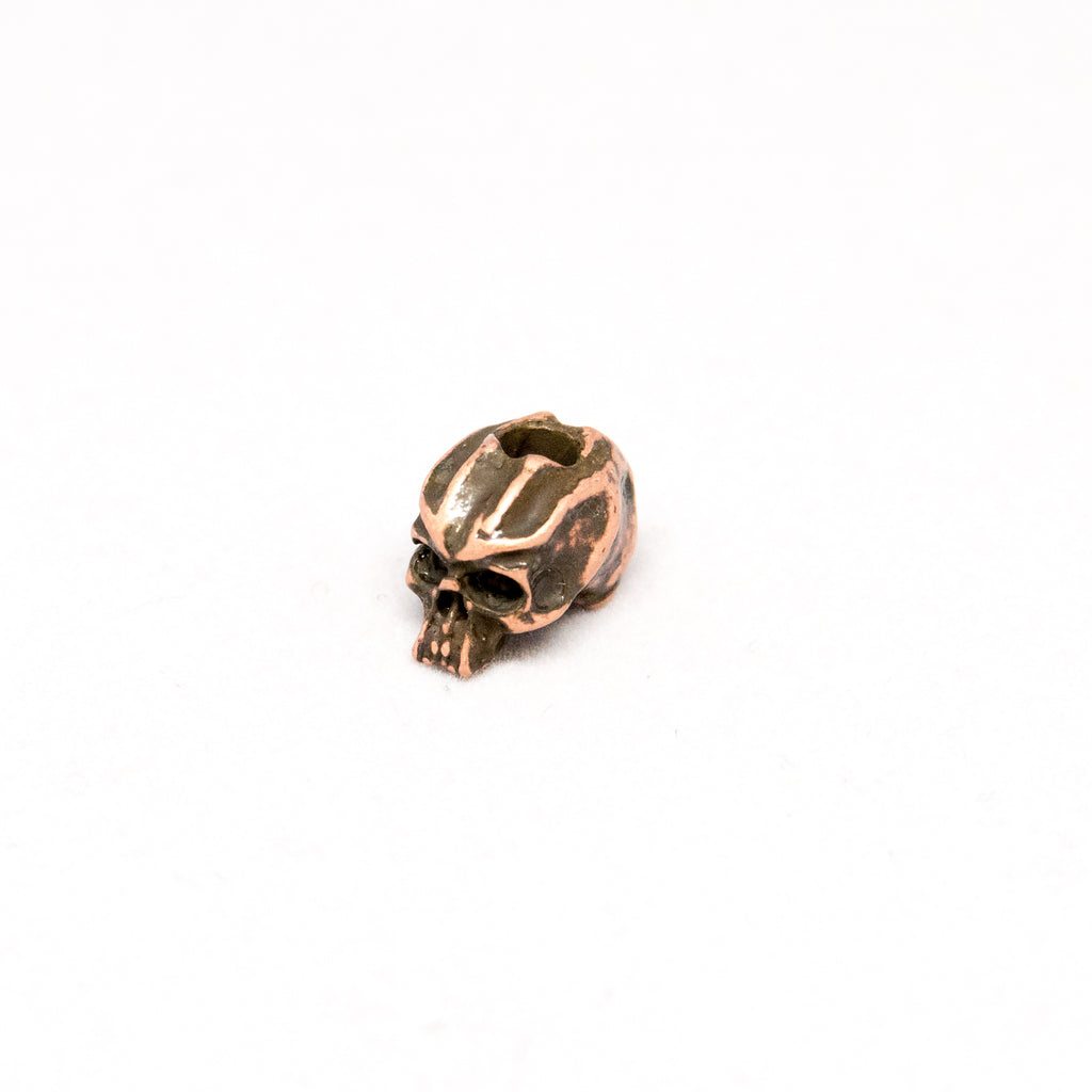 Cyber Mini Skull Bead (1/8" Hole) - 3 Per Package