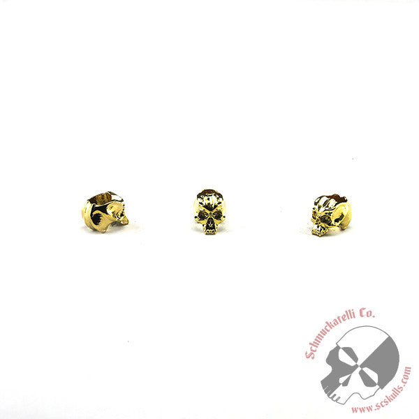 Cyber Mini Skull Bead (3/16" Hole) - 3 Per Package