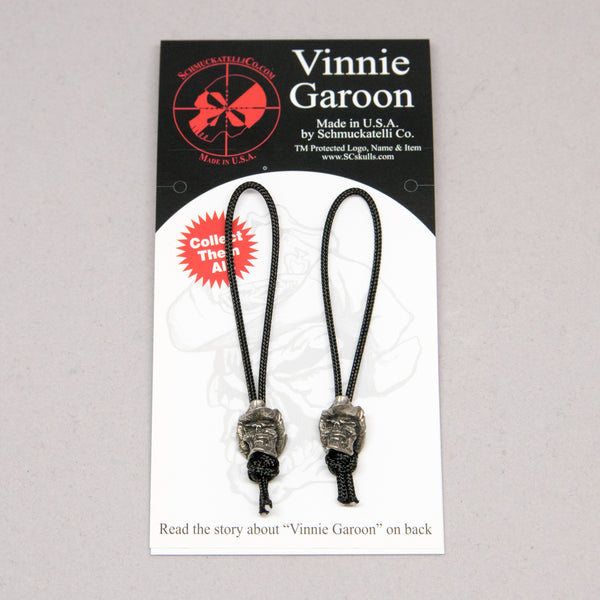 Vinnie Garoon Mini Zipper Pull - Set of 2