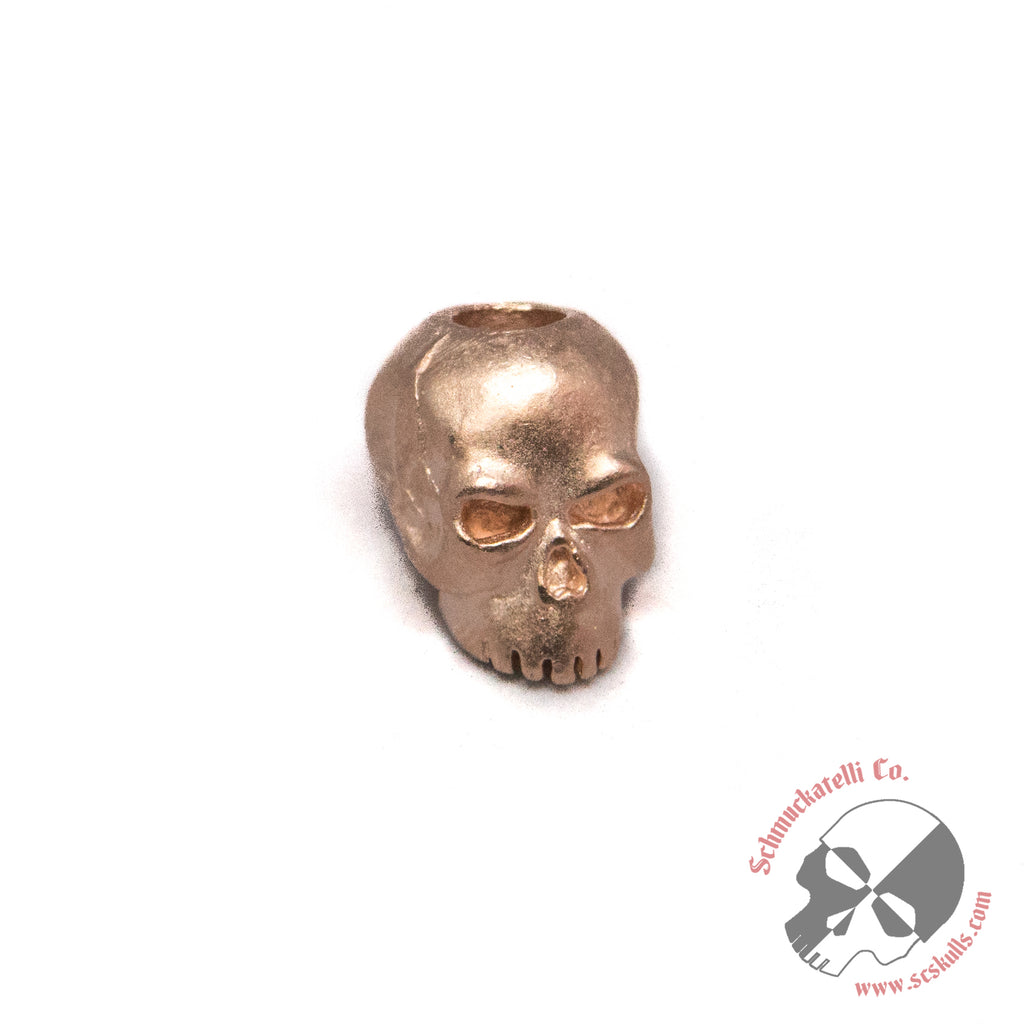 Classic Skull Bead - Matte Rose Gold