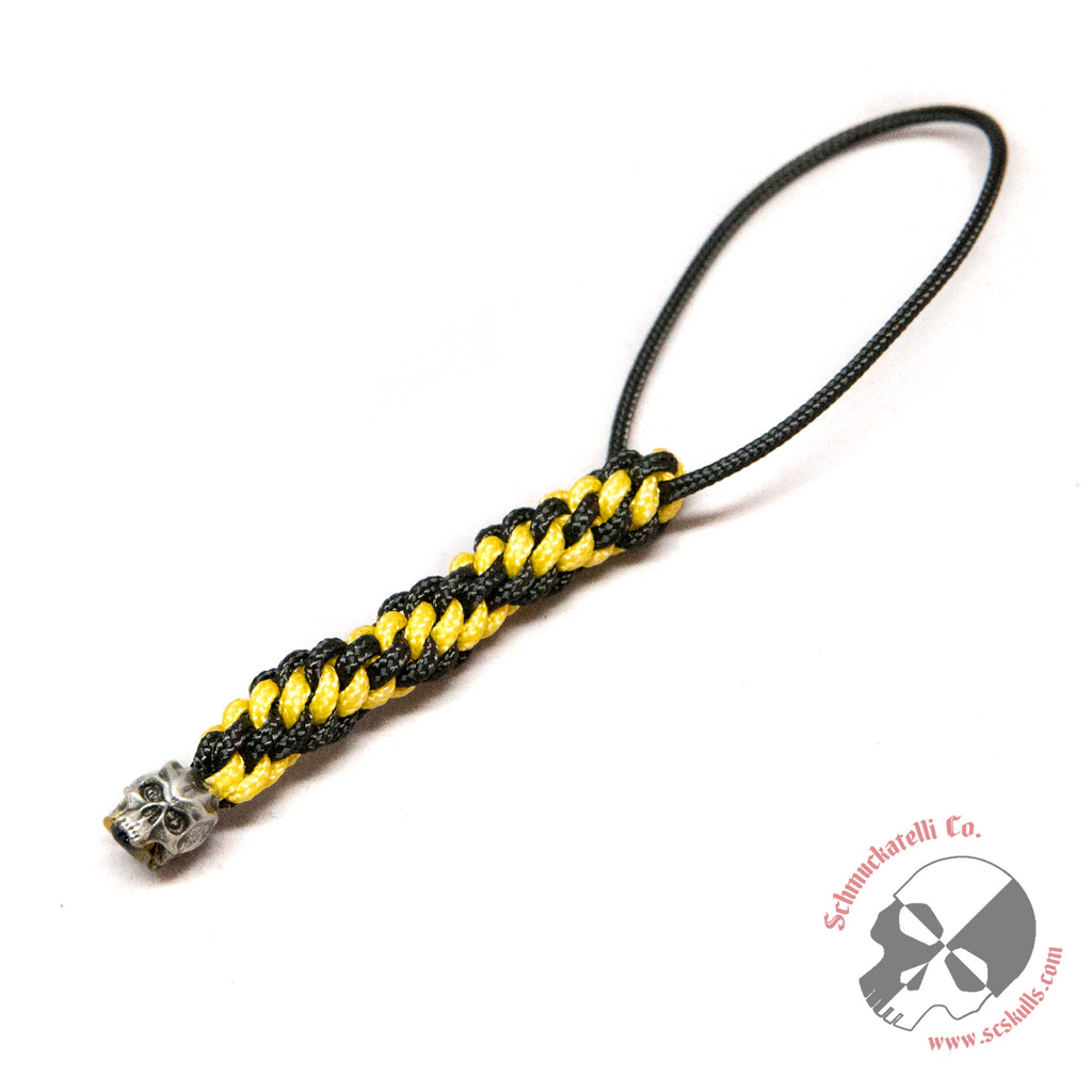 Cyber Mini Pewter Lanyard