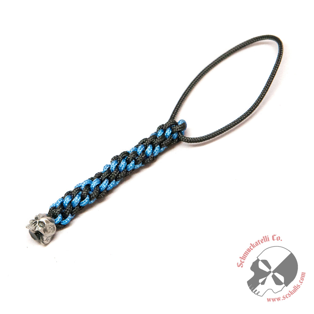 Cyber Mini Pewter Lanyard