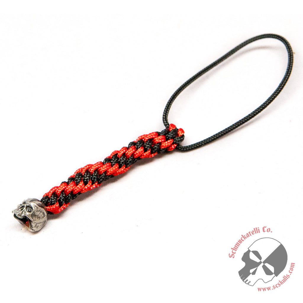 Cyber Mini Pewter Lanyard