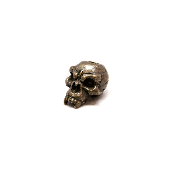 Fang Skull Bead - Solid Oil Rubbed Bronze