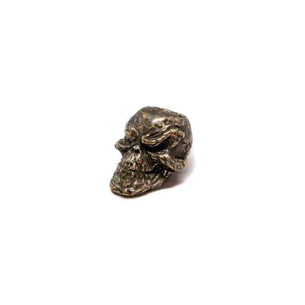 Grins Skull Bead - Solid Oil Rubbed Bronze