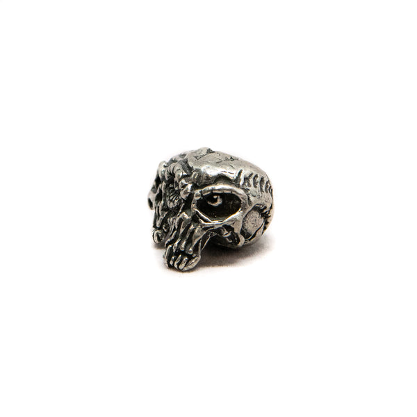 Gemini Twins Skull Bead - Closeout