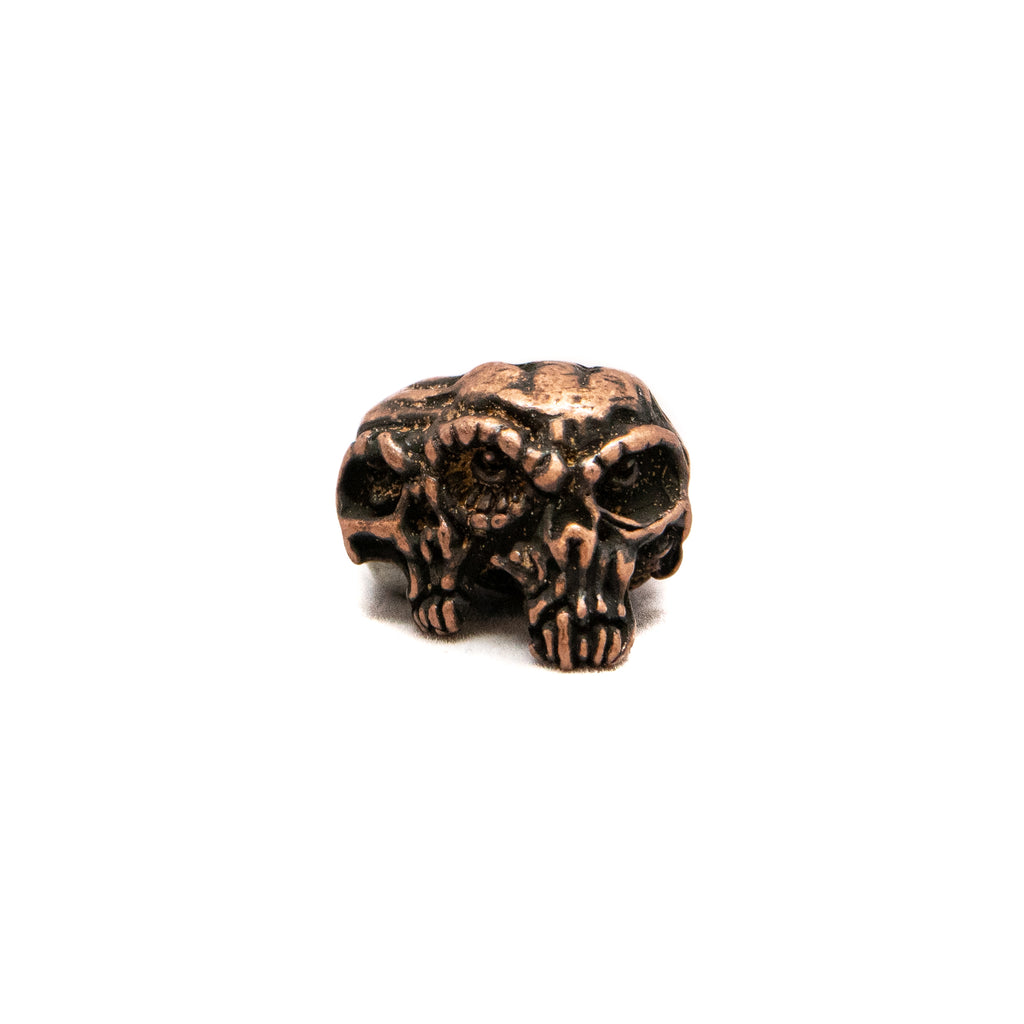 Gemini Twins Skull Bead - Closeout