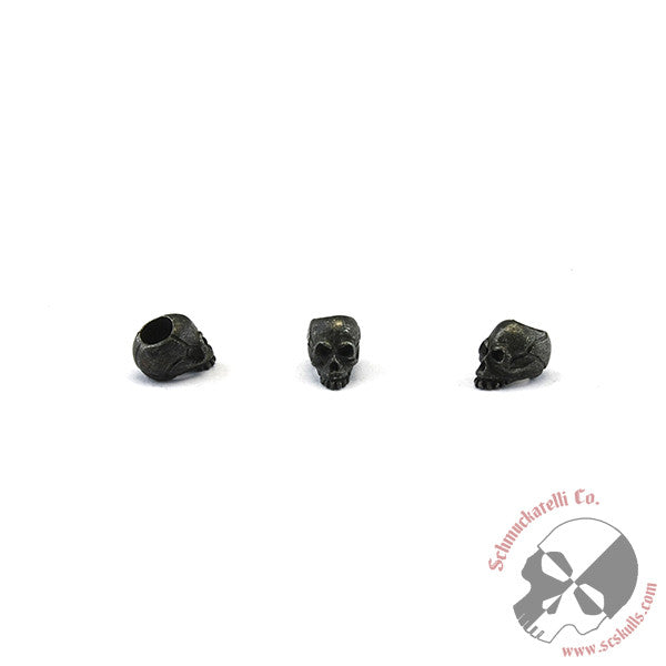 Joe Skull Bead 3/16" Hole - 3 Per Package