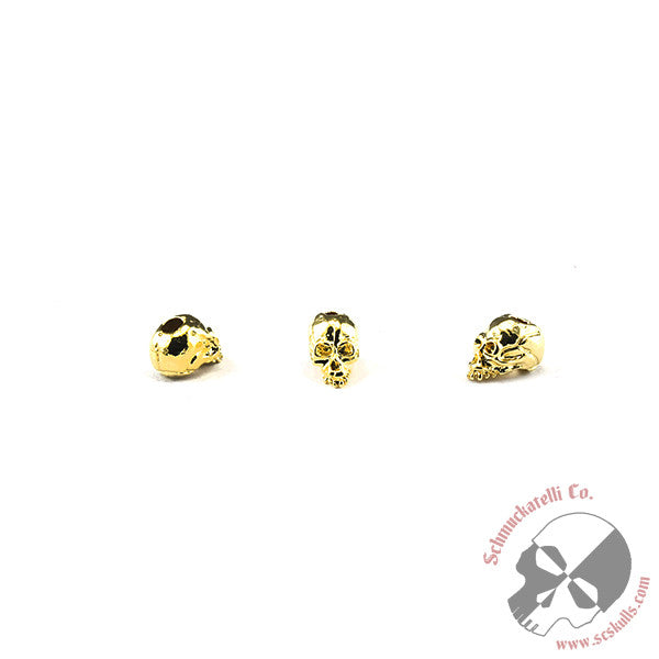 Joe Skull Bead 1/8" Hole - 3 Per Package