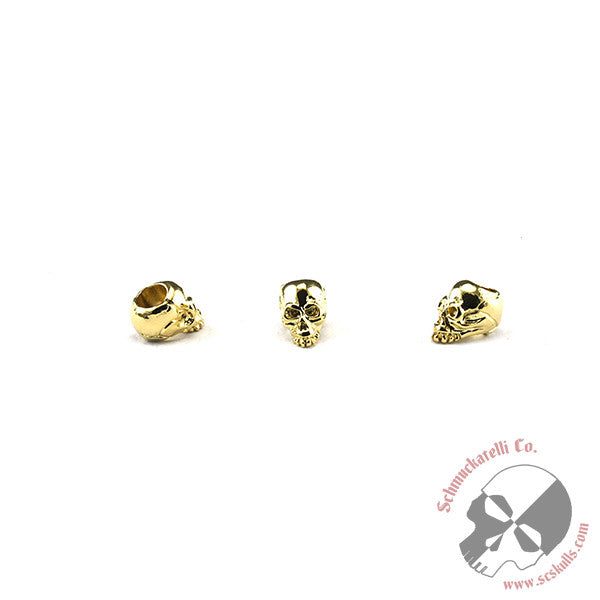 Joe Skull Bead 3/16" Hole - 3 Per Package