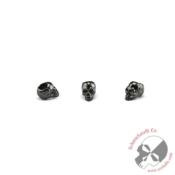 Joe Skull Bead 3/16" Hole - 3 Per Package