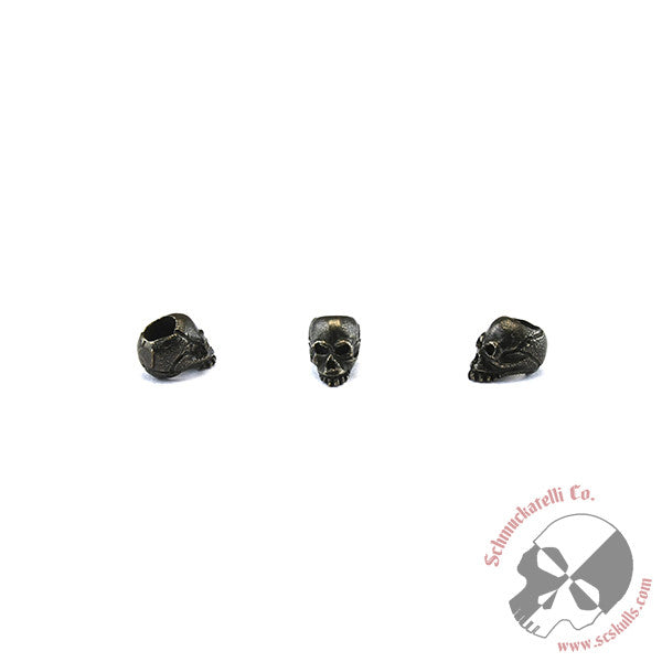 Joe Skull Bead 3/16" Hole - 3 Per Package