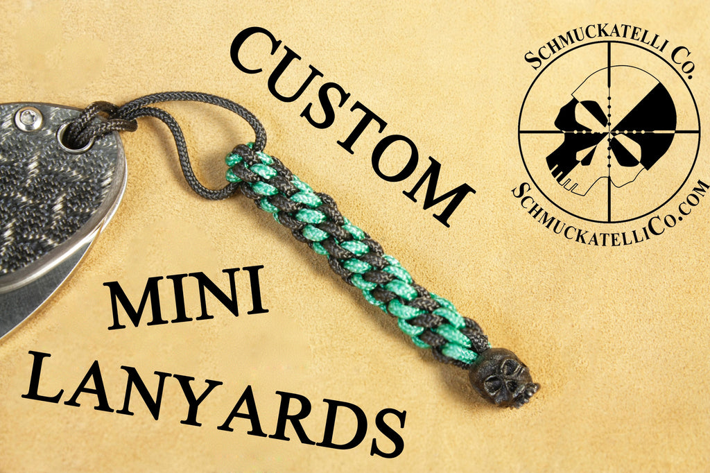 Custom Mini Lanyard - Black + Color of Your Choice