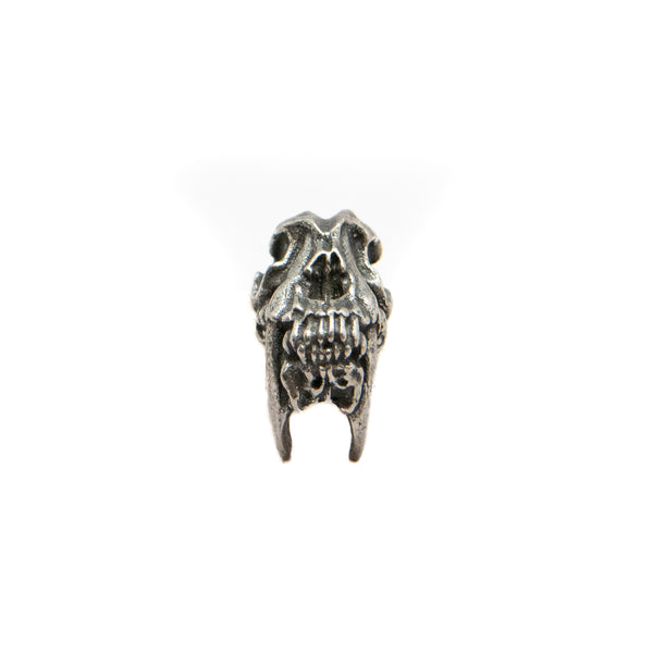 Sabretooth Skull Bead