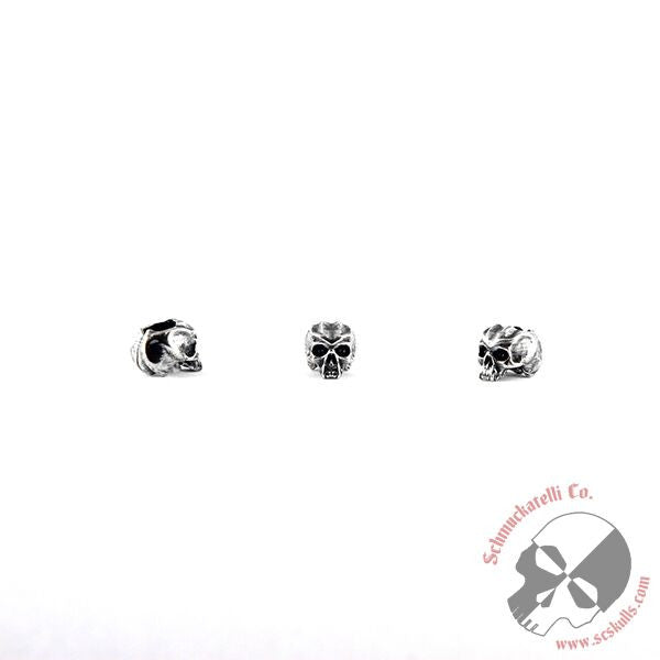 Cyber Mini Skull Bead (3/16" Hole) - 3 Per Package