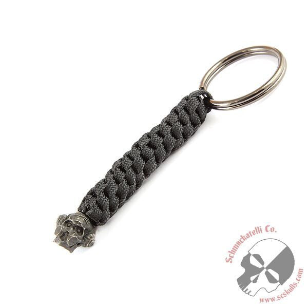 Brous Gas Mask Skull Key Fob