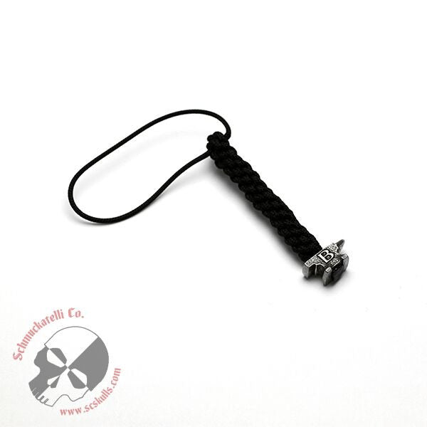 Buck Anvil Bead Mini Lanyard - Black