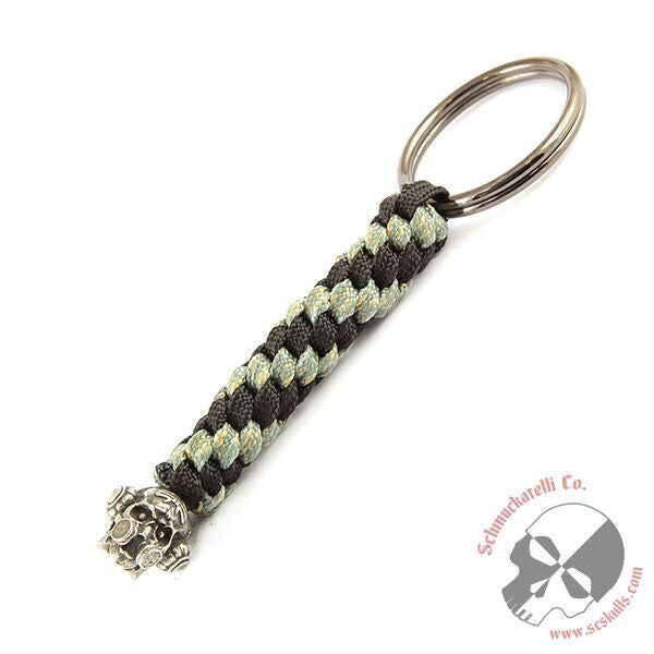 Brous Gas Mask Skull Key Fob