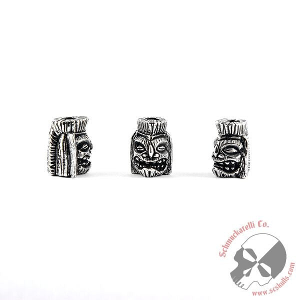 Ku Tiki Bead -  Solid Sterling Silver